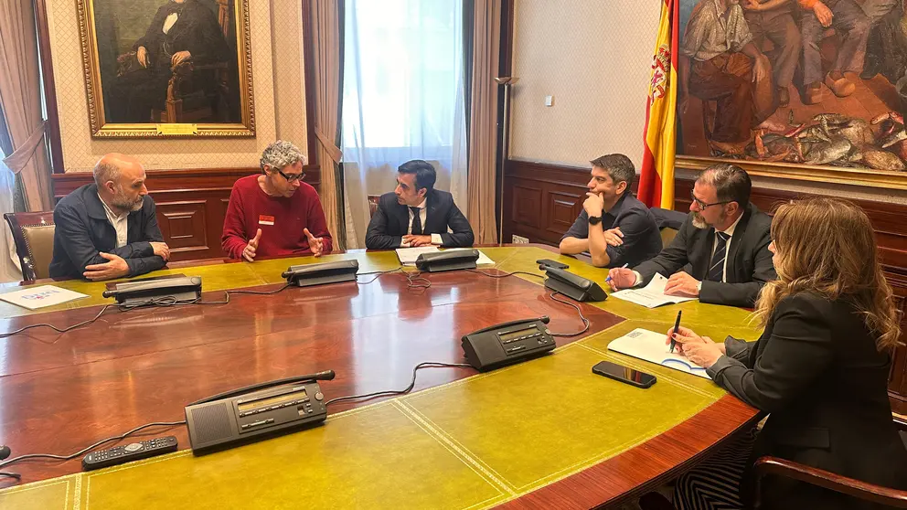 Reuni&oacute;n co grupo do BNG no Congreso