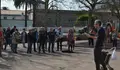 Unha concentración e unha moción para pedir que non se paralice a rehabilitación da casa natal de Carvalho Calero.