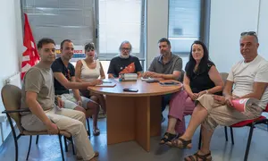 Reuni&oacute;n do BNG coas representantes das traballadoras do comercio de alimentaci&oacute;n.