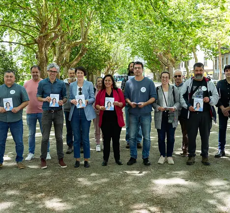 Foto Ana Pont&oacute;n e Ana Miranda en Ferrol