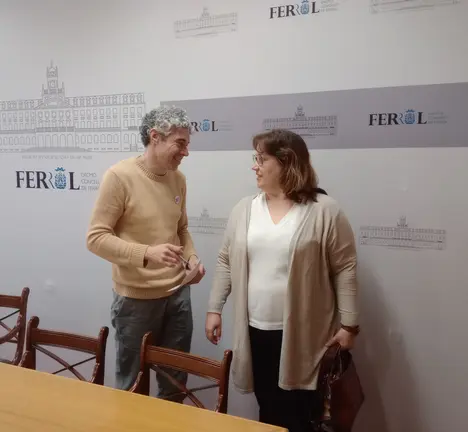 Iv&aacute;n Rivas e Marta Grandal